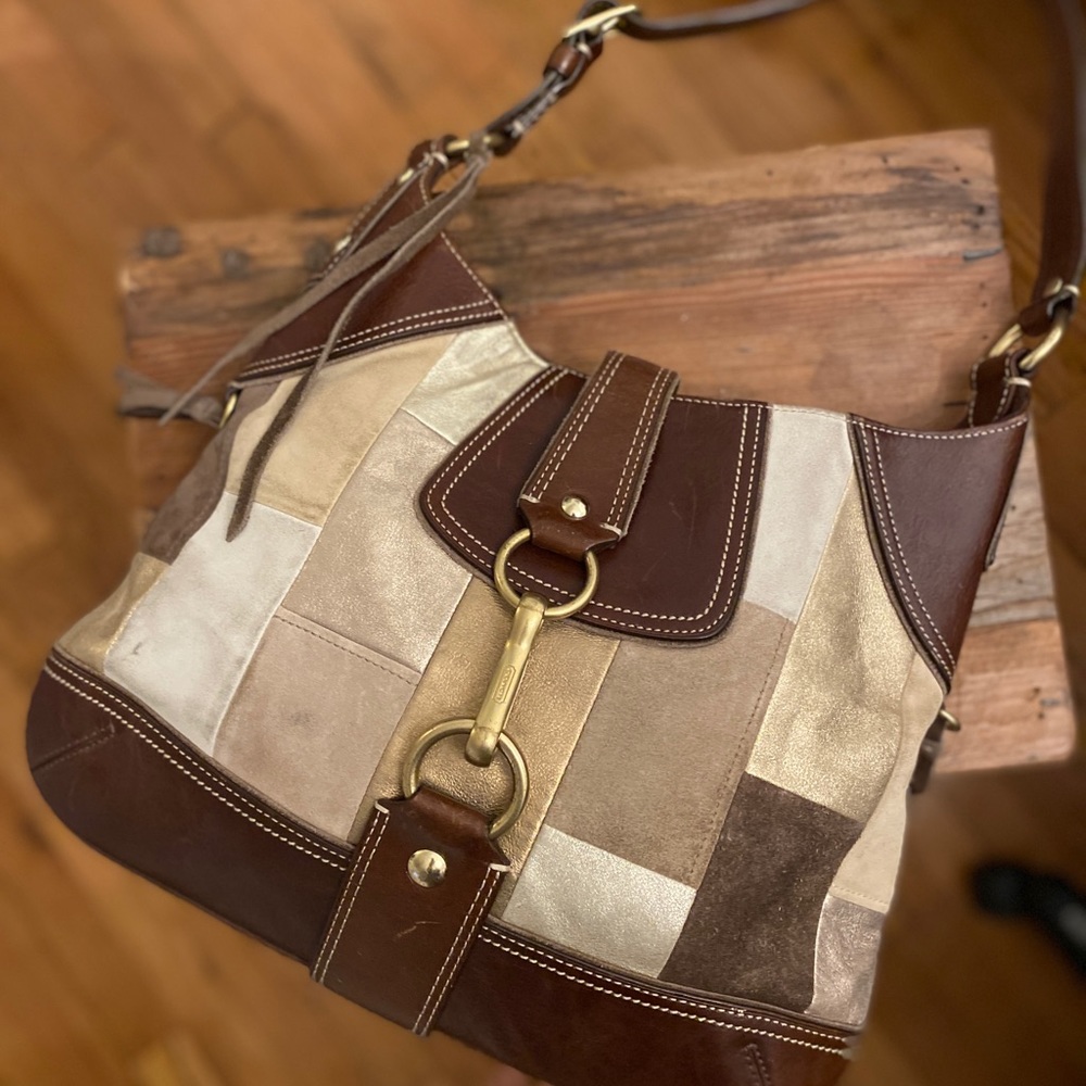 Coach Hampton Patchwork Mosaic $225 - image 1